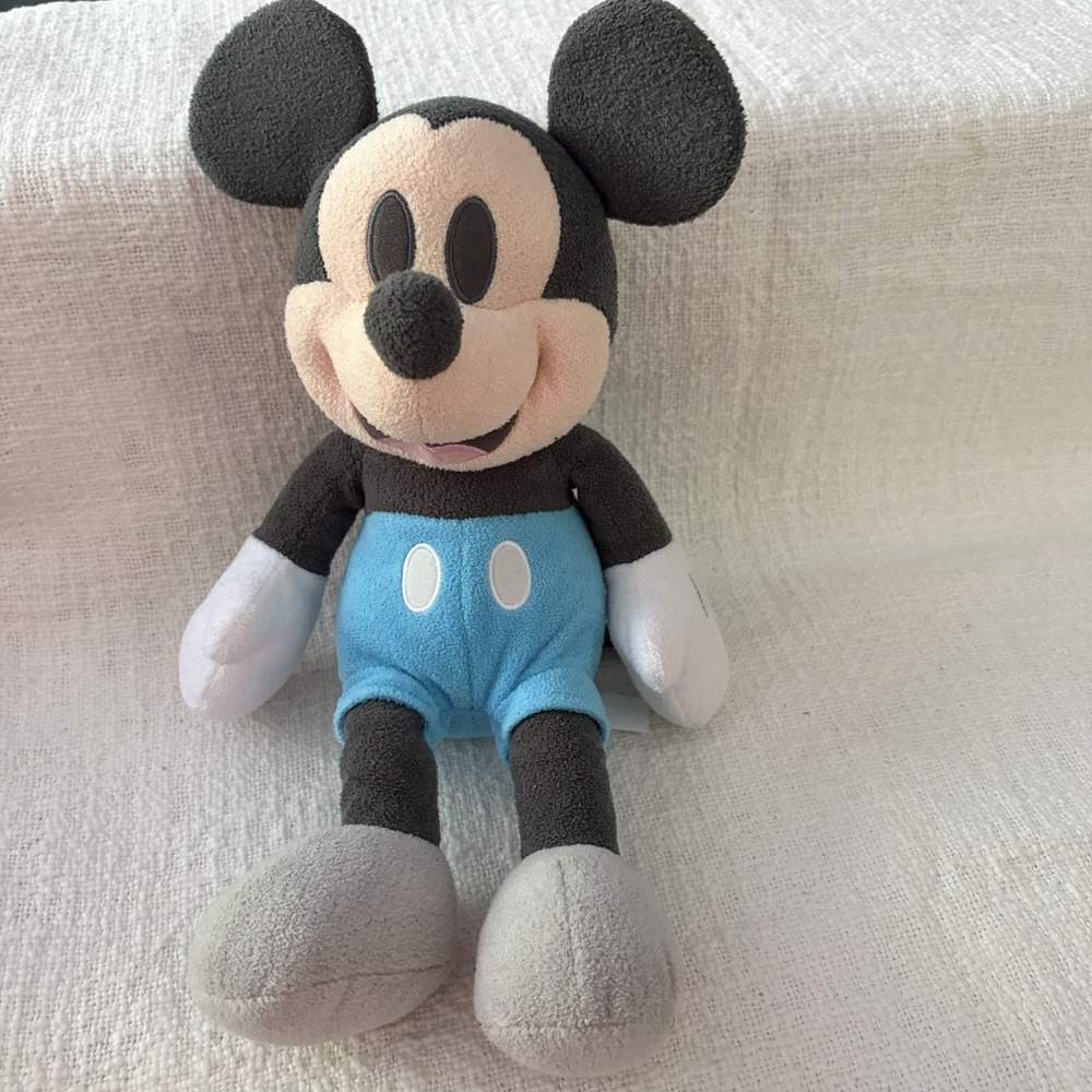 Disney Baby Mickey Mouse Plush New 12inch‎ blue